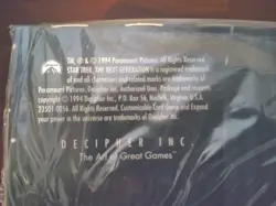 Star Trek TCG Next Generation Card Game vintage Sealed Booster Box 1994 💎 - Image 4