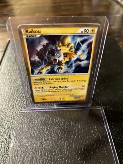 Raikou SL9 Holo Ultra Rare Call of Legends Pokemon Card Lightly Played/Excellent - Image 3