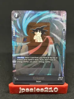 Dragon Ball Fusion World Card Game - Kakarot Saiyan (FS05-03 SR) ENGLISH - Image 1
