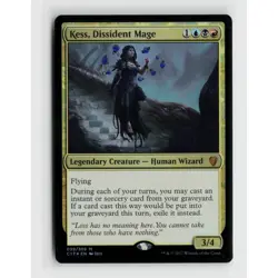 MTG Kess Dissident Mage #39 C17 Commander 2017 Foil M NM Magic Card - Image 1