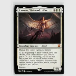 MTG Akroma Vision of Ixidor #2 Commander Legends Normal M NM Magic Card - Image 1