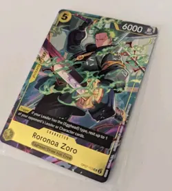OPTCG One Piece Card Game Roronoa Zoro One Piece Day Dallas (OP07-113) Promo - Image 2