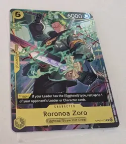 OPTCG One Piece Card Game Roronoa Zoro One Piece Day Dallas (OP07-113) Promo - Image 3