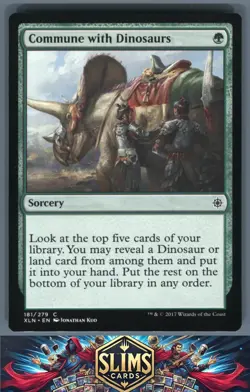Magic the Gathering MTG Ixalan Commune with Dinosaurs #181 Buy 2 Get 1 - Image 1