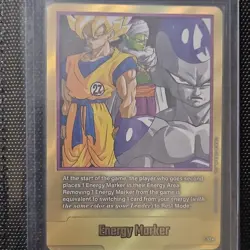 Bandai Dragon Ball Super Card Game Energy Marker Gold Foil E-57 Son Goku - Image 2