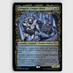 MTG Grimgrin Corpse Born #41 March of the Machine Foil M NM Magic Card - Image 1