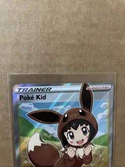 Pokemon TCG Shining Fates Poke Kid Full Art Ultra Rare Card 070/072 (A2) - Image 2
