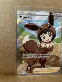 Pokemon TCG Shining Fates Poke Kid Full Art Ultra Rare Card 070/072 (A2) - Image 5