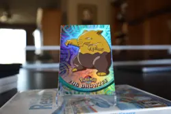 Topps Pokemon Card Drowzee #96 Rainbow Holo Blue Label First Print - Image 1