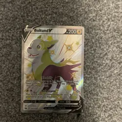 Pokemon Card Boltund V SWSH085 SWSH Promo Shining Fates NM - Image 1