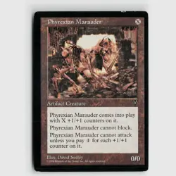 MTG Phyrexian Marauder # Visions Normal R LP Magic Card - Image 1
