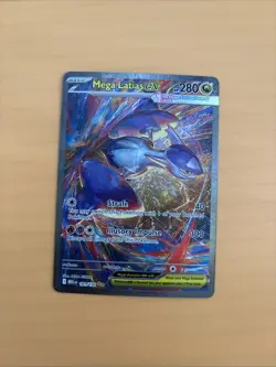 Pokemon TCG Mega Latias EX Sir 181/132 Mega Evolution English Card NM Condition - Image 1