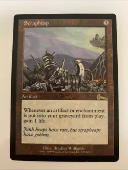 MTG LP Scrapheap Urza’s Legacy Magic the Gathering - Image 1