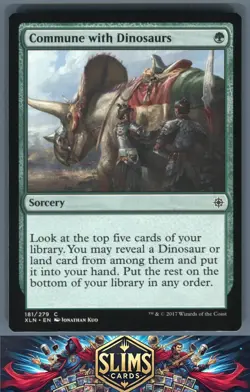 Magic the Gathering MTG Ixalan Commune with Dinosaurs #181 Buy 2 Get 1 - Image 1