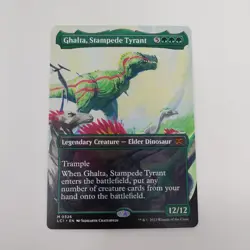 Ghalta, Stampede Tyrant (Borderless) #326 NM Lost Caverns of Ixalan Magic MTG - Image 1