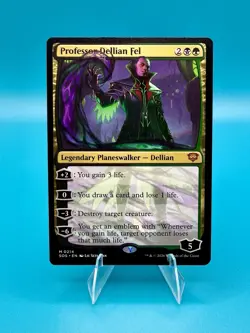 MTG WOTC 2026 Professor Dellian Fel 0214 Secrets of Strixhaven Regular Mythic NM - Image 1