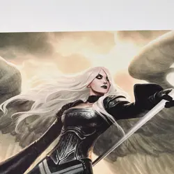 Signed Avacyn Angel of Hope Playmat Jason Chan Ultra Pro MTG Magic Deskmat Rare - Image 3