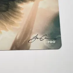 Signed Avacyn Angel of Hope Playmat Jason Chan Ultra Pro MTG Magic Deskmat Rare - Image 5