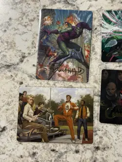 MTG Spider-Man 2025 Art Series small lot ALL GOLD SIGNATURES - Image 2