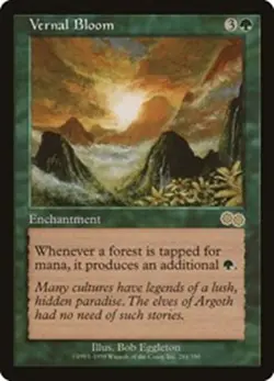 Vernal Bloom Urza's Saga MTG - Image 1