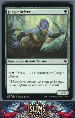 Magic the Gathering MTG Ixalan Jungle Delver #195 Buy 2 Get 1 - Image 1