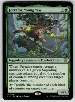 Ferrafor, Young Yew Normal R Commander: Lorwyn Eclipsed 16 NM - Image 1