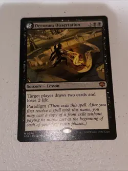 Decorum Dissertation - Secrets of Strixhaven - MtG - NM - Image 1