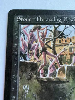 Stone- Throwing - Devils - Arabian Nights - MTG Magic - Image 2