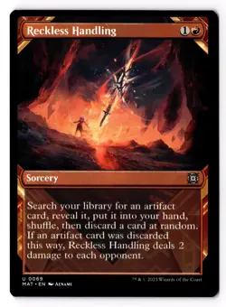 Reckless Handling (Showcase) 69 March of the Machine: The Aftermath Normal NM - Image 1