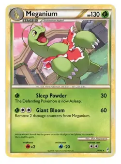 Meganium 27/95 Call of Legends Pokemon Card - Image 1