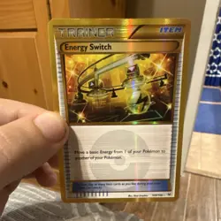 Pokemon Energy Switch Trainer Secret Rare Holo Roaring Skies 109/108 English - Image 1