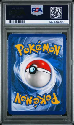 2000 POKEMON ROCKET #3 DARK BLASTOISE-HOLO PSA 8 *CRAZY SWIRL* - Image 2