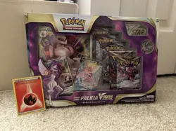 Pokemon TCG Origin Forme Palkia VStar Premium Collection Sword & Shield Pin Box - Image 1