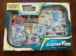 UNOPENED-Pokemon Glaceon Vstar Special Collection - Image 1