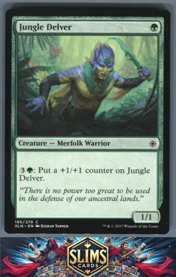 Magic the Gathering MTG Magic Game Night Jungle Delver #45 Buy 2 Get 1 - Image 1