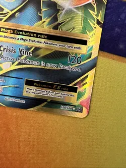 Pokemon TCG M Venusaur EX Full Art Ultra Rare Card 100/108 Evolutions - Image 3