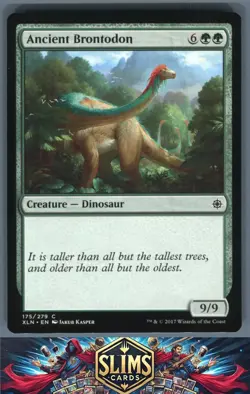 Magic the Gathering MTG Ixalan Ancient Brontodon #175 Buy 2 Get 1 - Image 1