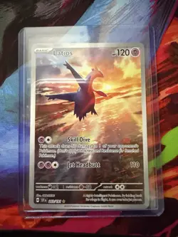 Pokemon Latios Illustration Rare Holo 203/191 Sv08 Surging Sparks 120HP English - Image 1