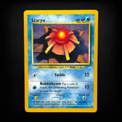 Pokemon TCG Neo Revelation Staryu #56/64 Common LP - Image 1