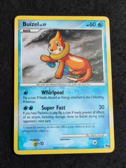 Pokemon TCG Buizel POP Series Promos 9 6/17 Regular Uncommon - Image 1
