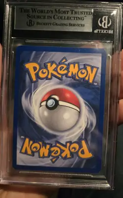 Pokemon Bgs 9 Team Rocket 1st Edition Dark Dragonite 5/82 Vintage Swirl! - Image 2