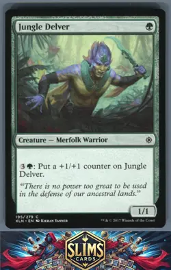 Magic the Gathering MTG Ixalan Jungle Delver #195 Buy 2 Get 1 - Image 1