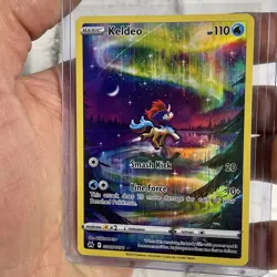 Keldeo Crown Zenith: Galarian Gallery GG07/GG70 Ultra Rare Holofoil Pokemon NM - Image 2