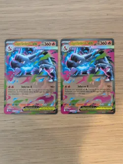 2x Pokemon TCG Mega Charizard X ex Phantasmal Flames PFL 013/094 NM - Image 1