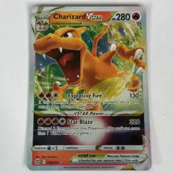 Charizard VSTAR 018/172 Brilliant Stars Ultra Rare Full Art Pokemon - Image 1