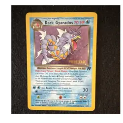 Dark Gyarados [Prerelease] Holo #8 | Pokemon Team Rocket | Moderately Played - Image 1