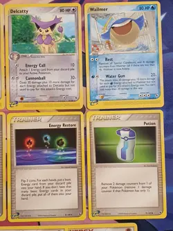 Pokemon Karten Sammlung - Ex Rubin & Saphir Set 18 x Pokemon Master TCG Englisch - Image 4