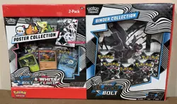 Pokemon Black Bolt and White Flare Binder + Poster Collection Sam's Club Bundles - Image 2