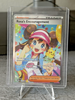 Rosa's Encouragement 123/088 SIR Perfect Order Pokemon English NM Fresh Pull - Image 1