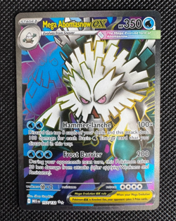 Pokemon TCG Mega Evolutions ME01 Mega Abomasnow ex Ultra Rare 157/132 - Image 1